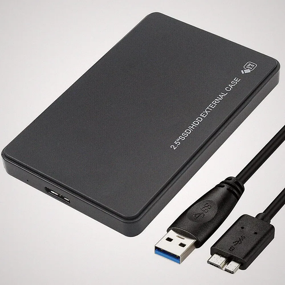 2.5" SATA USB 3.0 Hard Drive Disk HDD SSD Enclosure External Laptop Case