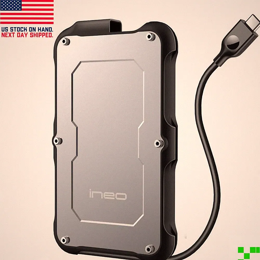 2.5" USB-C 3.1 Hard Drive Enclosure HDD SSD External Laptop Case 9.5mm 7mm SATA