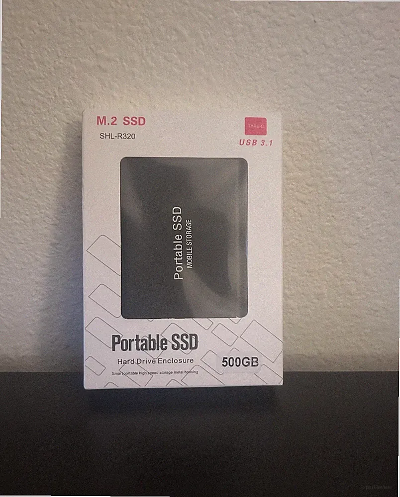 👉 500GB Portable SSD USB 3.1 Type-C External Drive M.2 SHL-R320 High Speed Stor