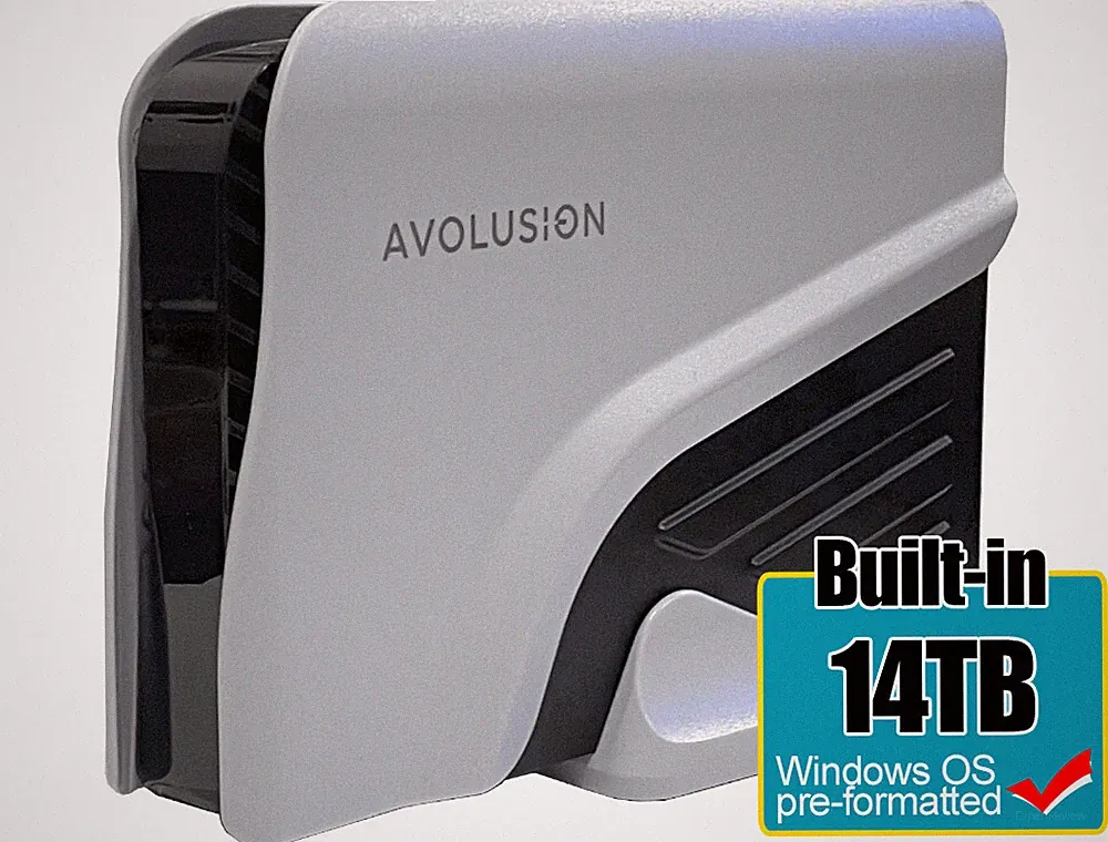 Avolusion PRO-Z Series 14TB USB 3.0 External Hard Drive for WindowsOS PC, Laptop
